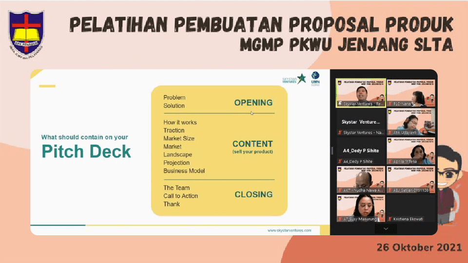 Pelatihan Pitch Deck